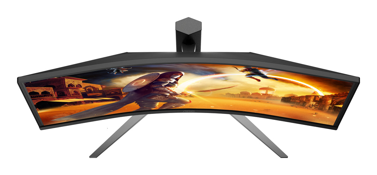 AOC G4 CU34G4CAP pantalla para PC 86,4 cm (34") 3440 x 1440 Pixeles UltraWide Quad HD LCD Negro, Rojo (9)