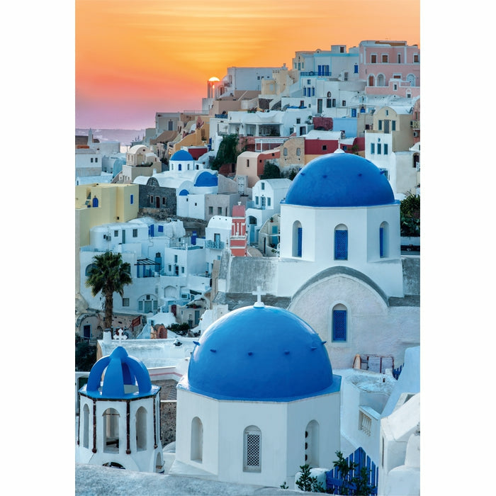 Clementoni High Quality Collection Santorini Puzzle rompecabezas 1000 pieza(s) Paisaje (2)