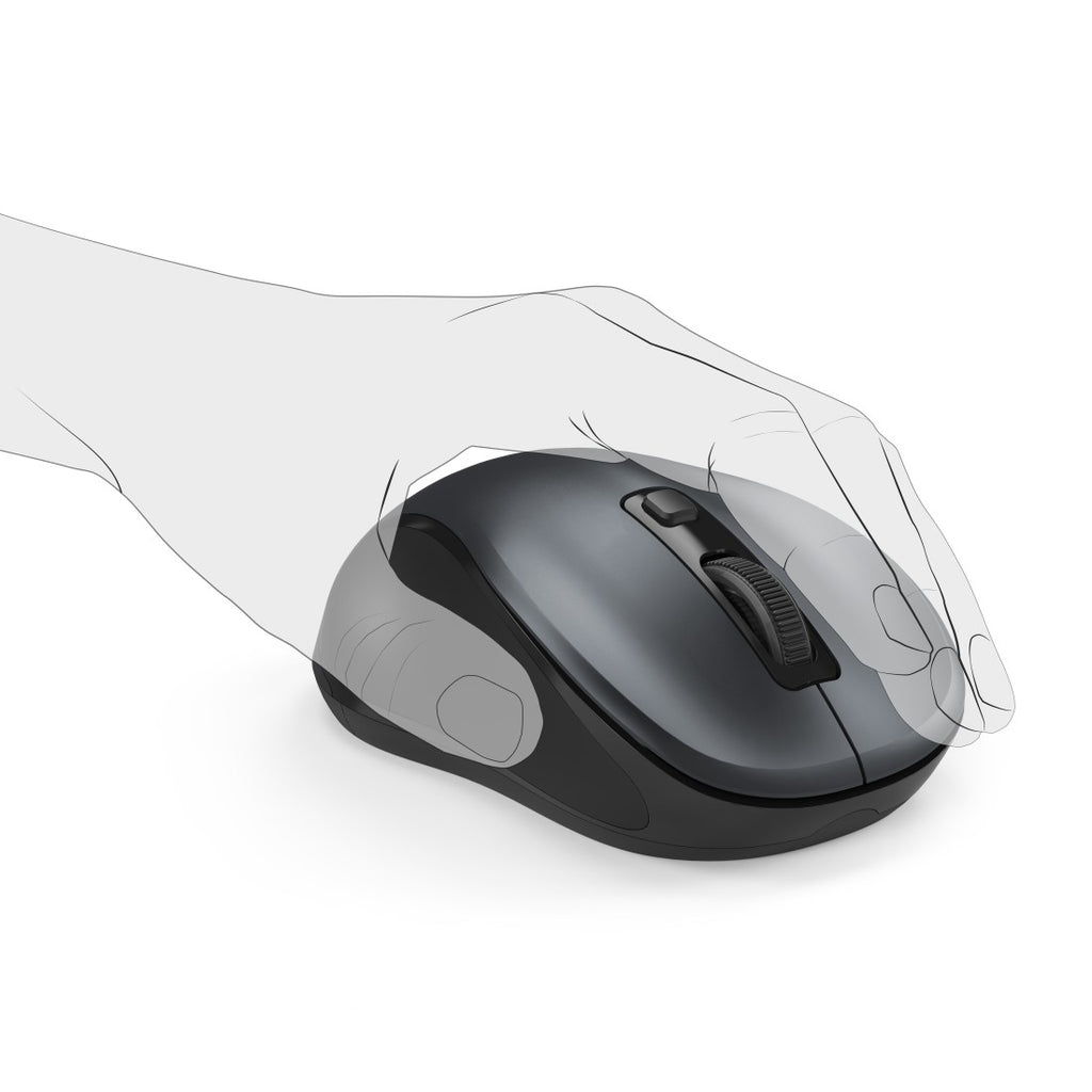 Hama Canosa V2 ratón Oficina Ambidextro Bluetooth Óptico 1600 DPI (4)