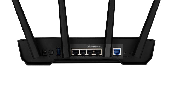 ASUS TUF Gaming AX3000 V2 router inalámbrico Gigabit Ethernet Doble banda (2,4 GHz / 5 GHz) Negro, Naranja (4)
