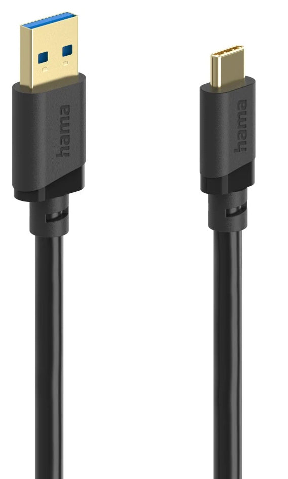 Hama 00202005 cable USB USB 3.2 Gen 1 (3.1 Gen 1) 0,75 m USB A USB C 5 Gbit/s Negro (2)