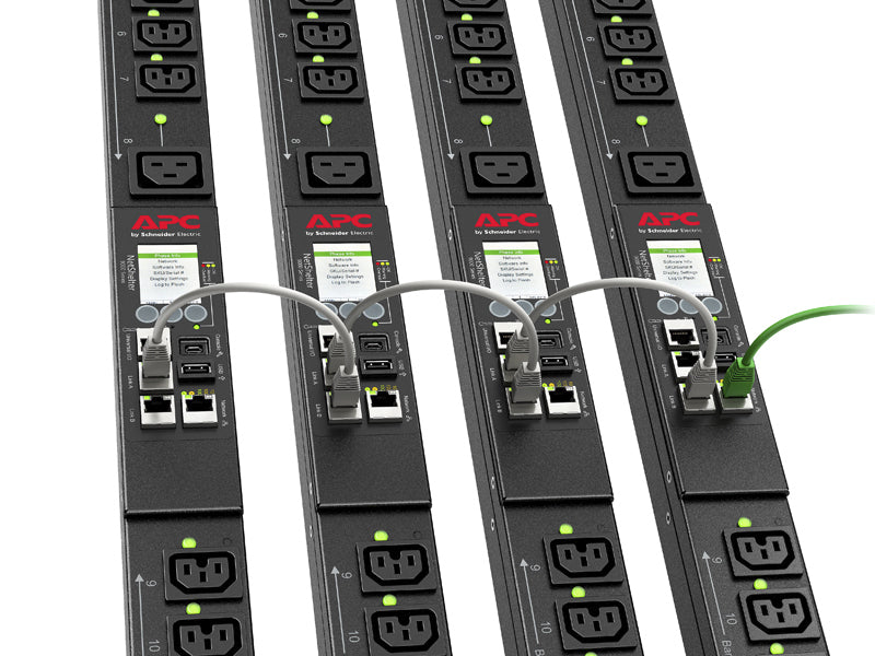 APC APDU9981EU3 unidad de distribución de energía (PDU) 24 salidas AC 0U Negro (9)
