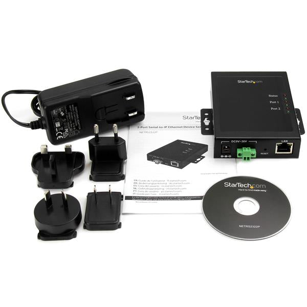 StarTech.com NETRS2322P servidor serie RS-232 (4)