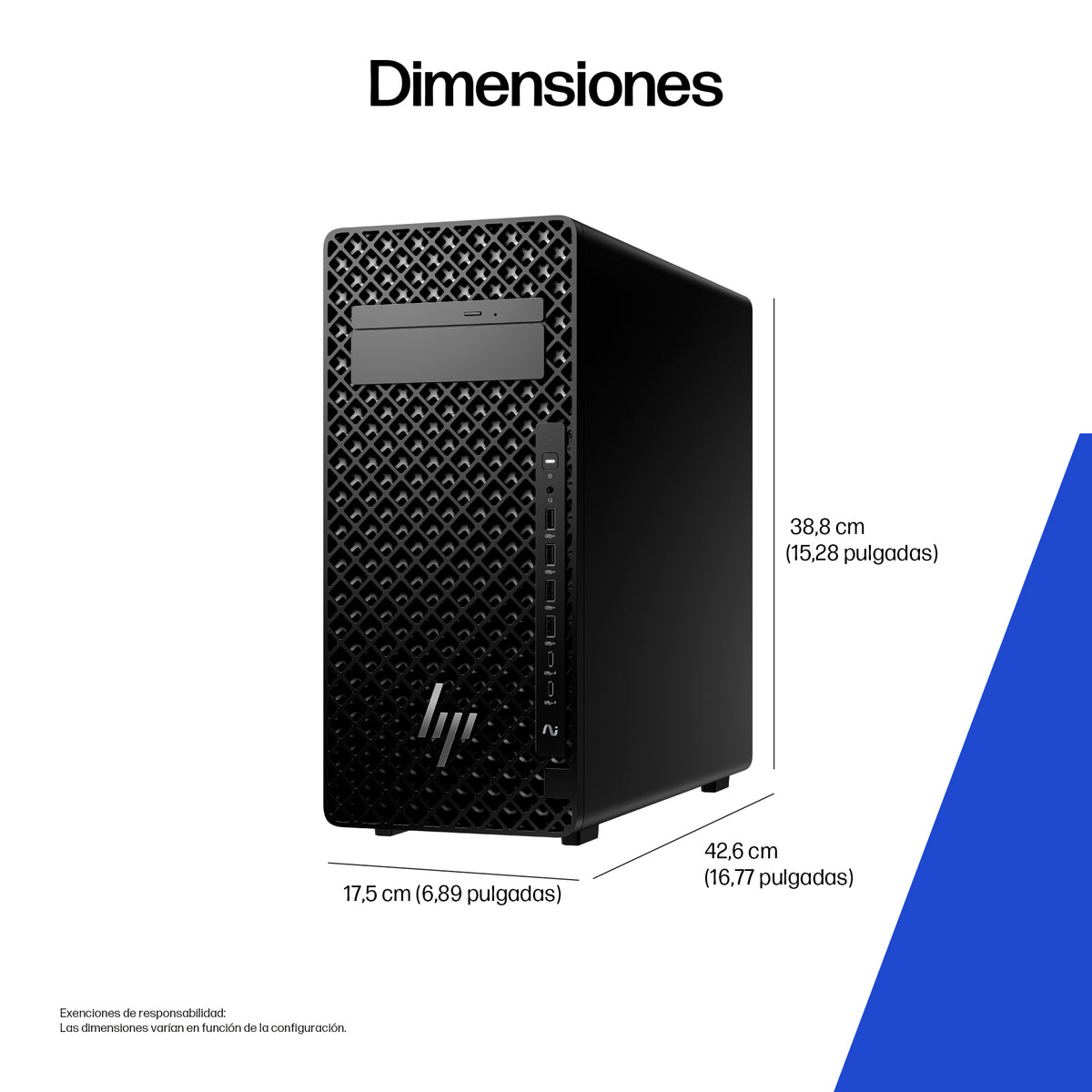 HP None Intel Core Ultra 7 265K 64 GB DDR5-SDRAM 1 TB SSD Windows 11 Pro Torre Puesto de trabajo AI Workstation, AI PC Negro (4)