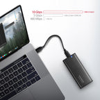 Axagon EEM2-SB2 caja para disco duro externo Caja externa para unidad de estado sólido (SSD) Negro M.2 (7)