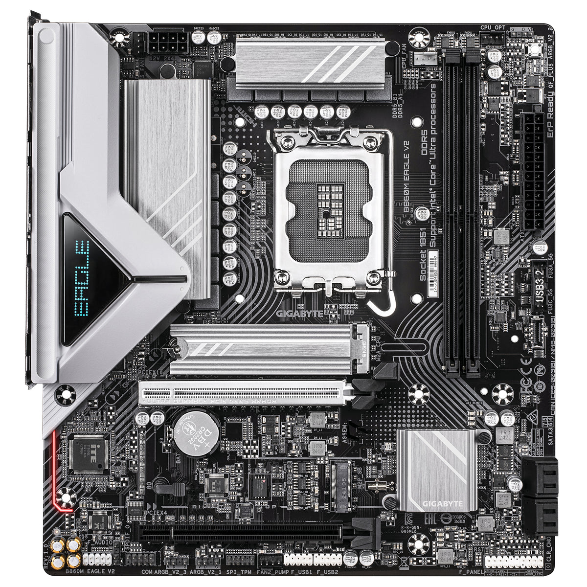 GIGABYTE B860M EAGLE V2 placa base Intel B860 LGA 1851 (Socket V1) micro ATX (3)
