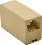 Acoplam. modular RJ45 h-RJ45 h 1:1 UTP