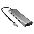 j5create JCD397 Alámbrico USB 3.2 Gen 1 (3.1 Gen 1) Type-C Gris