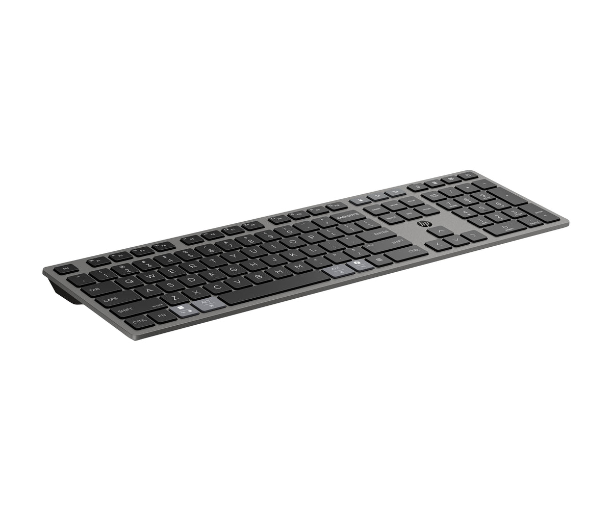 HP 725 Multi-Device Rechargeable Wireless Keyboard and Mouse Combo teclado Ratón incluido Oficina RF Wireless + Bluetooth Negro (4)