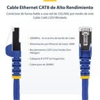 StarTech.com NLBL-3M-CAT8-PATCH cable de red S/FTP (S-STP) Alrededor (5)