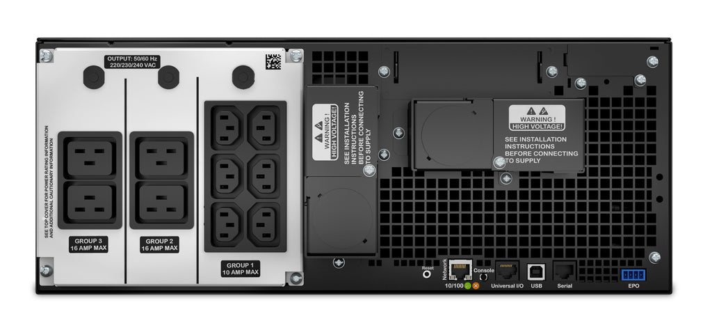 APC Smart-UPS On-Line sistema de alimentación ininterrumpida (UPS) Doble conversión (en línea) 6 kVA 6000 W 10 salidas AC (3)