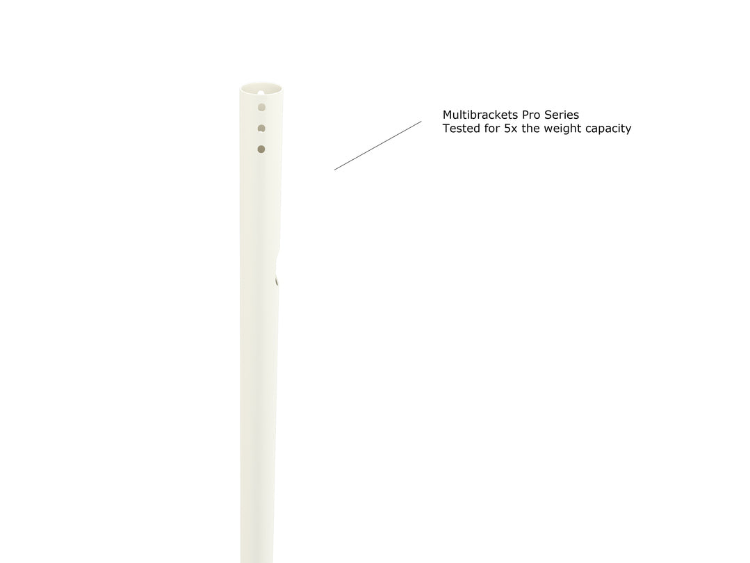 Multibrackets 5716 soporte para pantalla de señalización 165,1 cm (65") Negro, Blanco (8)