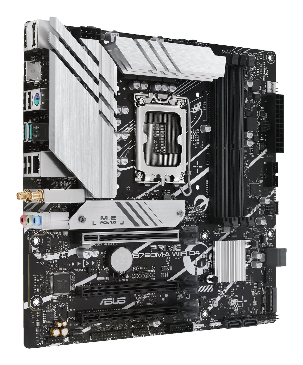 ASUS PRIME B760M-A WIFI D4 Intel B760 LGA 1700 micro ATX (4)