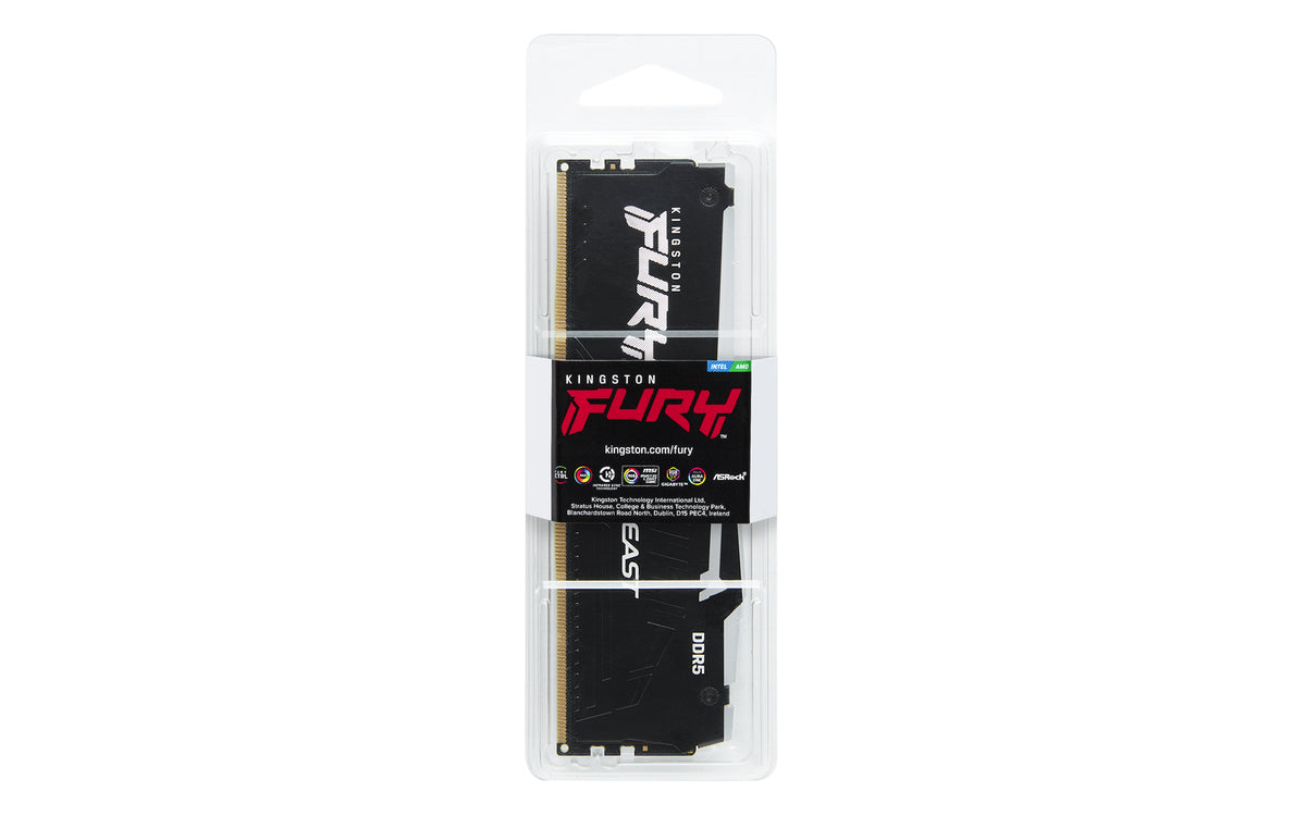 Kingston Technology FURY Beast RGB módulo de memoria 1 x 32 GB 6000 MT/s 288-pin DIMM (5)