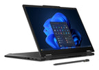 Lenovo ThinkPad X13 2-in-1 Gen 5 Intel Core Ultra 5 125U Híbrido (2-en-1) 33,8 cm (13.3") Pantalla táctil WUXGA 16 GB LPDDR5x-SDRAM 256 GB SSD Wi-Fi 6E (802.11ax) Windows 11 Pro Negro Inglés del Reino Unido (3)