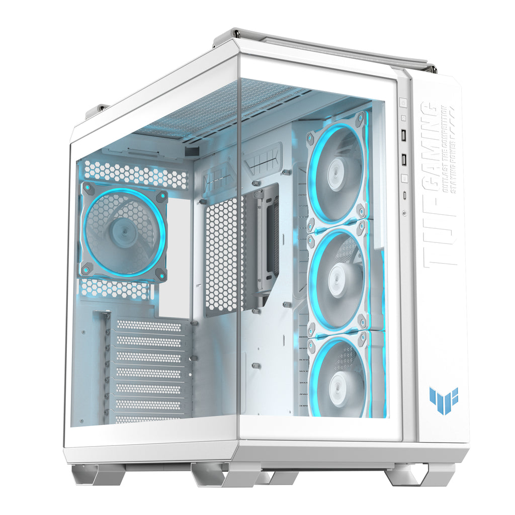 ASUS TUF GAMING GT502 Horizon TG ARGB White Midi Tower Blanco (2)