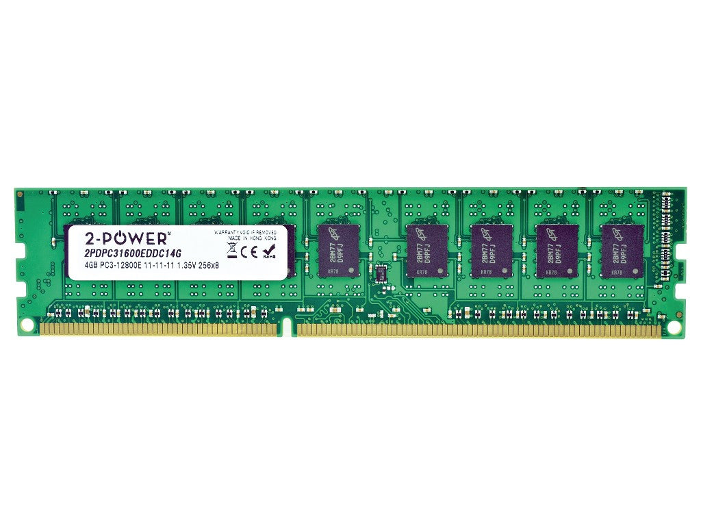 2-Power MEM8602A módulo de memoria 4 GB 1 x 4 GB DDR3L 240-pin DIMM ECC