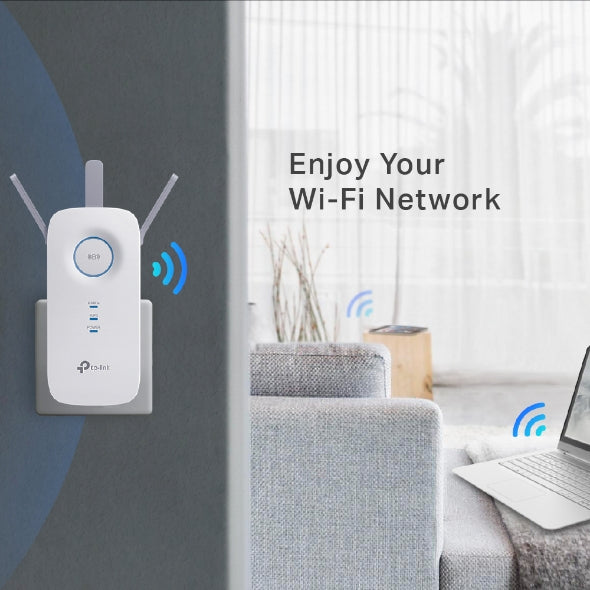 TP-Link AC1750 Wi-Fi Repetidor de red Blanco 10, 100, 1000 Mbit/s (4)