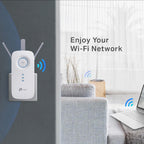 TP-Link AC1750 Wi-Fi Repetidor de red Blanco 10, 100, 1000 Mbit/s (4)