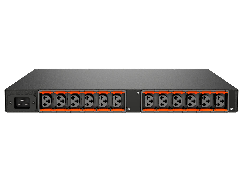 Vertiv Geist MUU5M1R5-12CF17-2C20A9H00-S unidad de distribución de energía (PDU) 12 salidas AC 0U Negro (2)