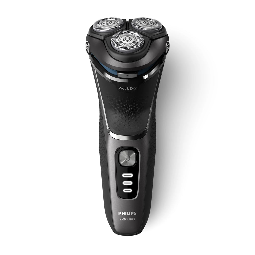 Philips S3343/13 afeitadora Máquina de afeitar de rotación Recortadora Negro, Cromo (3)