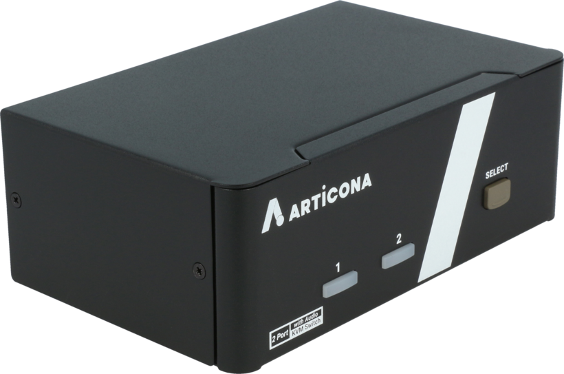 Switch KVM ARTICONA DP DualHead 2 puert.