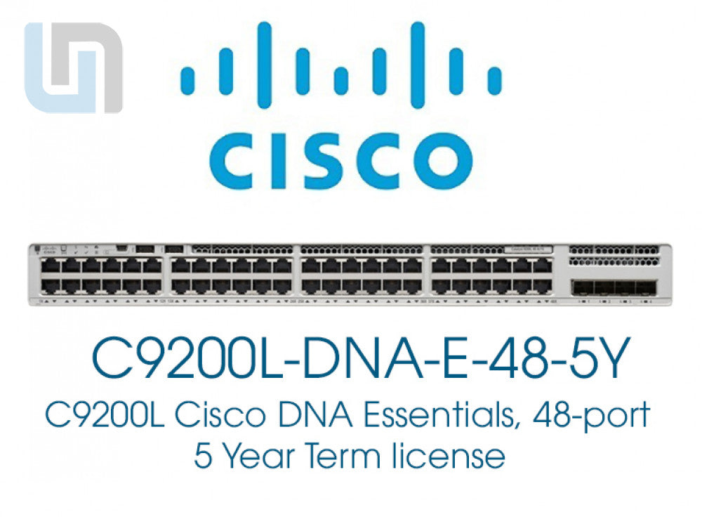 Licencia Cisco C9200L-DNA-E-48-5Y DNA