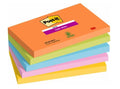 3M 7100258793 nota autoadhesiva Rectángulo Azul, Verde, Naranja, Rosa, Amarillo 90 hojas Autoadhesivo