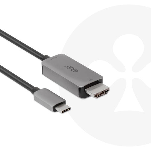 CLUB3D CAC-1587 adaptador de cable de vídeo 3 m USB Gen2 Type-C HDMI tipo A (Estándar) Negro (4)