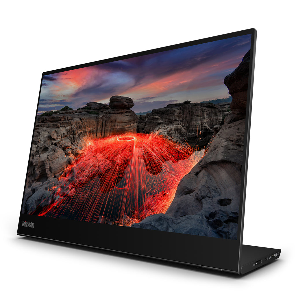 Lenovo ThinkVision M14t Gen 2 pantalla para PC 35,6 cm (14") 2240 x 1400 Pixeles 2.2K LED Pantalla táctil Negro (4)