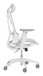 ASUS ROG Destrier Ergo Core White Silla para videojuegos de PC Asiento de malla Blanco (5)