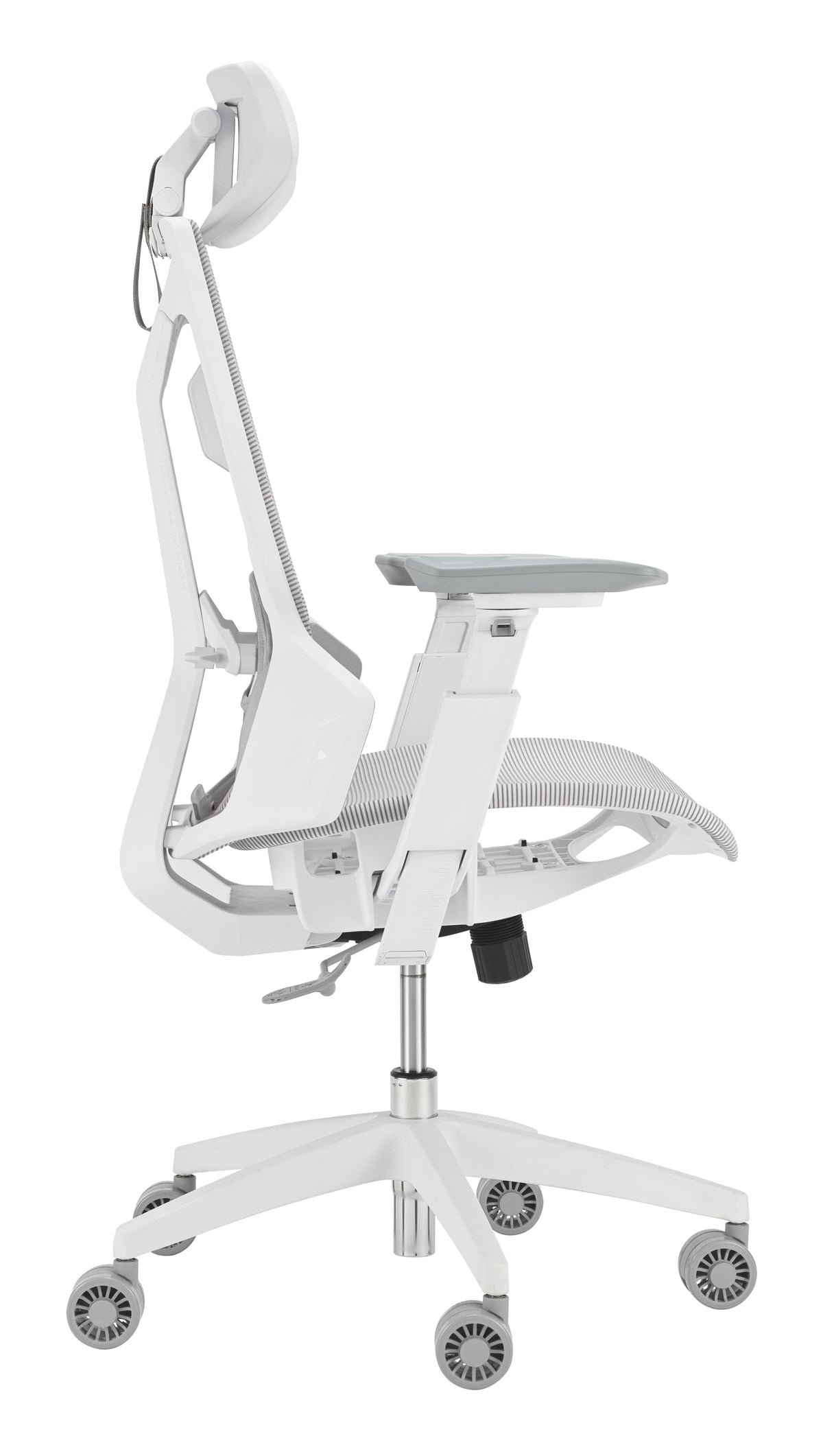 ASUS ROG Destrier Ergo Core White Silla para videojuegos de PC Asiento de malla Blanco (5)