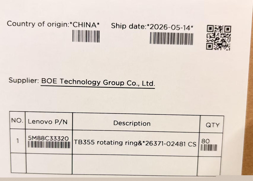 Lenovo TB355 rotating 5M88C33320 vista 5
