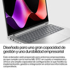 HP EliteBook 6 G2i 14 inch Notebook AI PC Wolf Pro Security Edition Intel Core 5 Portátil 35,6 cm (14") WUXGA 16 GB LPDDR5x-SDRAM 512 GB SSD Wi-Fi 7 (802.11be) Windows 11 Pro Plata (7)