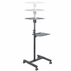 StarTech.com ADJPROJCART mueble y soporte para dispositivo multimedia Negro Carro para administración de tabletas (8)