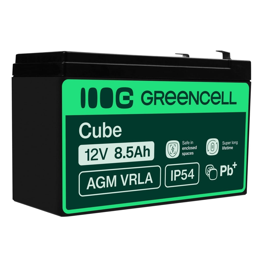 Batería Green Cell USV-Akku Sealed Lead Acid 8,5Ah