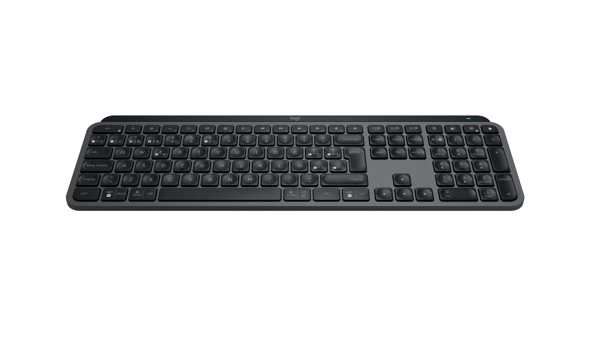 Logitech MX Keys S teclado Oficina Bluetooth QWERTY Español Grafito (8)