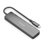 AISENS ASUC-7P025-GR base para portátil y replicador de puertos Alámbrico USB 3.2 Gen 1 (3.1 Gen 1) Type-C (3)