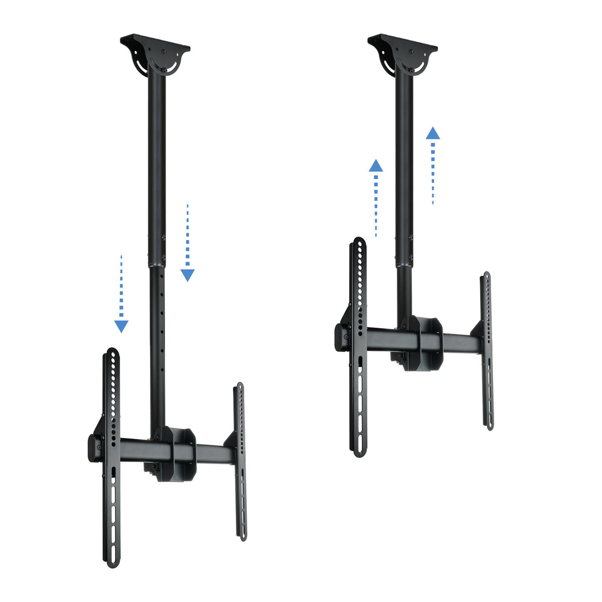 TooQ LPCE1155TSLI-B soporte para pantalla de señalización 139,7 cm (55") Negro (4)