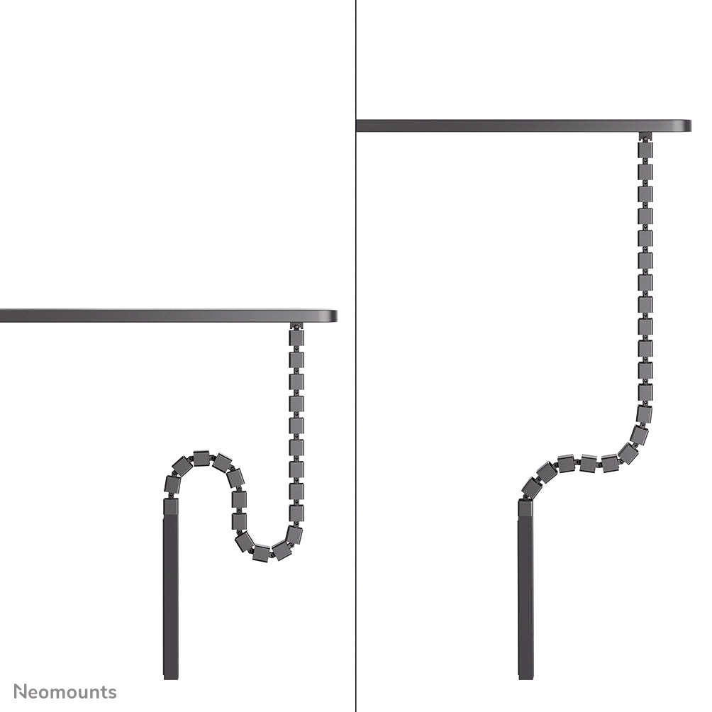 Neomounts ADS06-133BL organizador de cables Escritorio Guía para cables Negro 1 pieza(s) (5)
