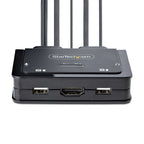 StarTech.com C2-H46-UAC-CBL-KVM interruptor KVM Negro (3)