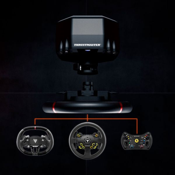Thrustmaster T598-P Negro, Rojo USB Volante + Pedales Analógico/Digital PC, PlayStation 4, PlayStation 5 (9)