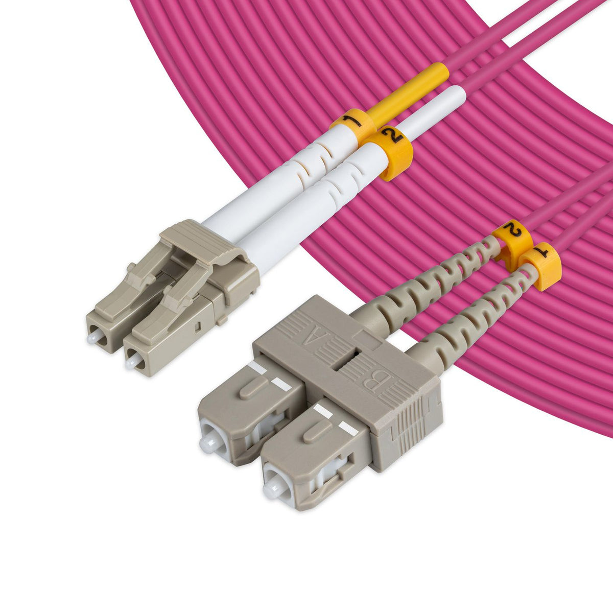 Microconnect FIB422012P Cable de fibra óptica e InfiniBand 12 m LC SC Violeta (3)