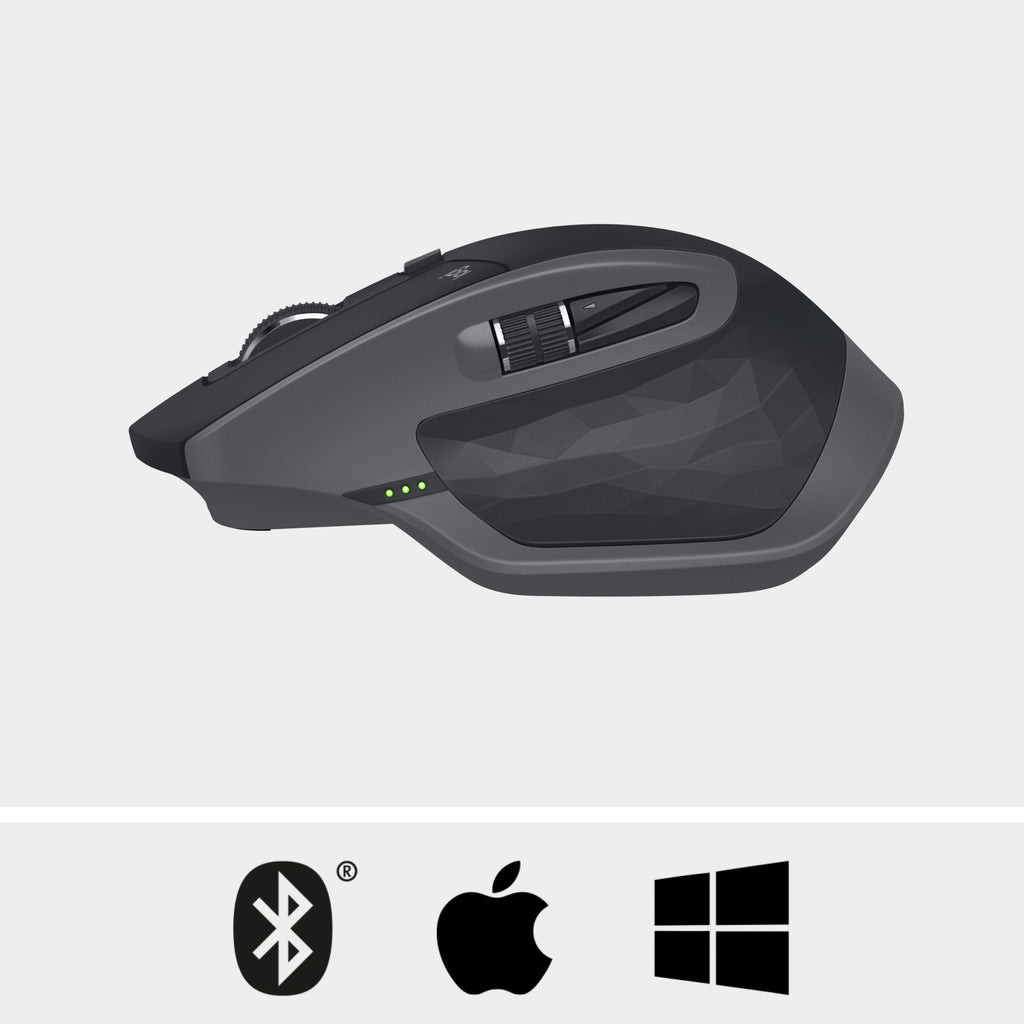 Logitech MX Master 2S Wireless Mouse ratón Oficina Mano derecha RF Wireless + Bluetooth Laser 1000 DPI (8)