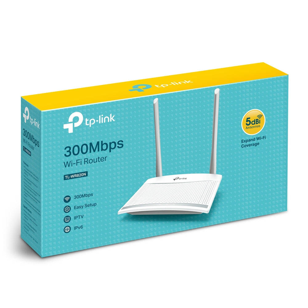 TP-Link TL-WR820N router inalámbrico Ethernet rápido Banda única (2,4 GHz) Blanco (5)
