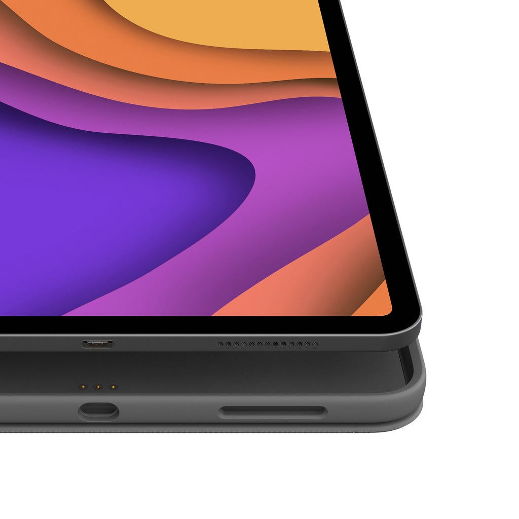 Logitech Folio Touch QWERTZ Alemán Smart Connector Gris (4)