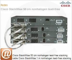 Cisco StackWise 50CM Non-Halogen CAB-STACK-50CM-NH-RFB – Reacondicionado (3)