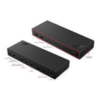Lenovo ThinkPad USB4 Dock 5000 (with 135W Adapter) Alámbrico Negro (7)