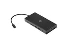 HP Travel USB C Multi Port Hub Alámbrico USB 2.0 Negro (3)