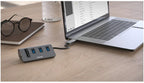 Hama 00200140 base para portátil y replicador de puertos USB 3.2 Gen 1 (3.1 Gen 1) Type-A Antracita, Negro (4)